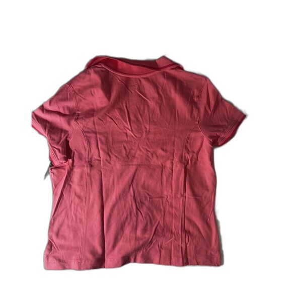Tek Gear Women’s XL Short Sleeve Polo Pink - Picture 4 of 10